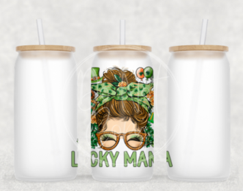 Lucky Mama Glass Can