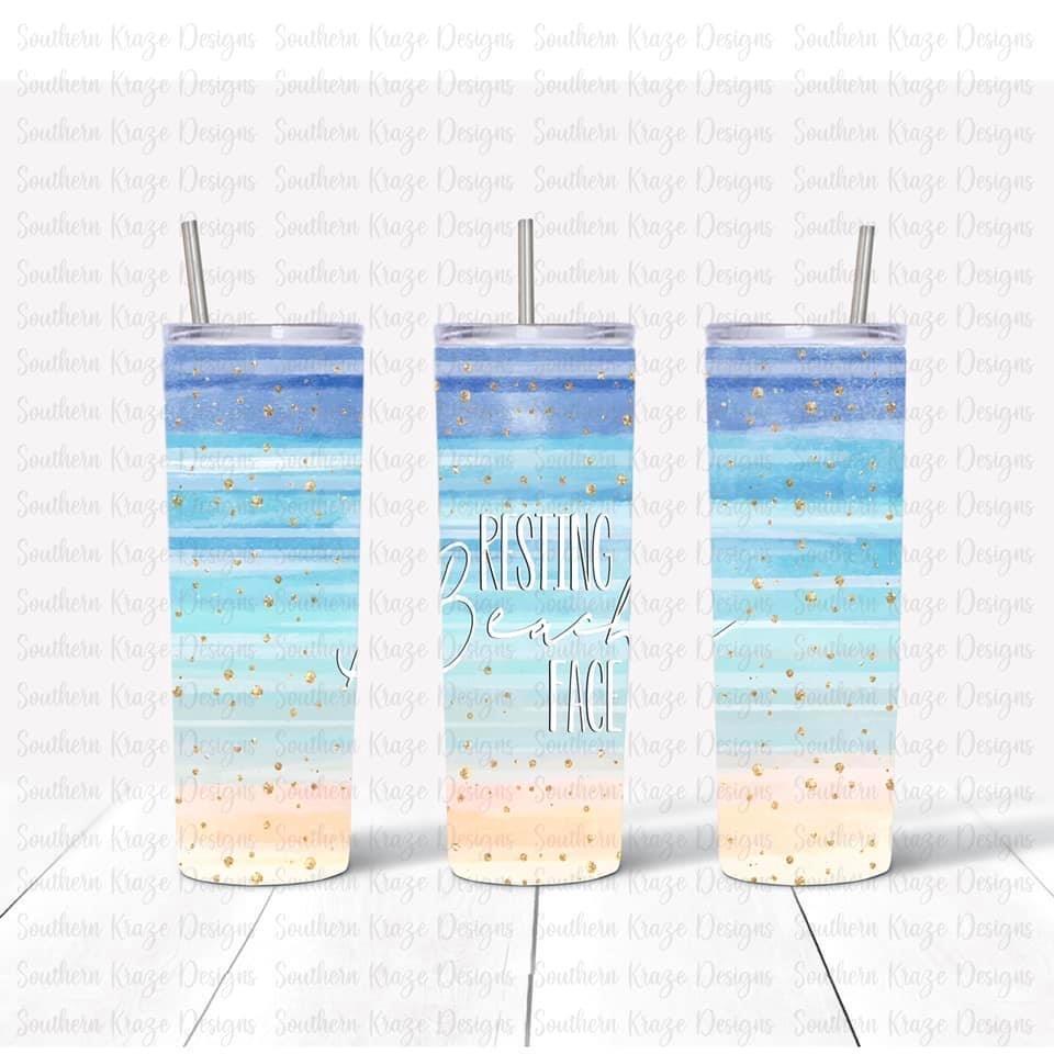 Resting Beach Face  Tumbler