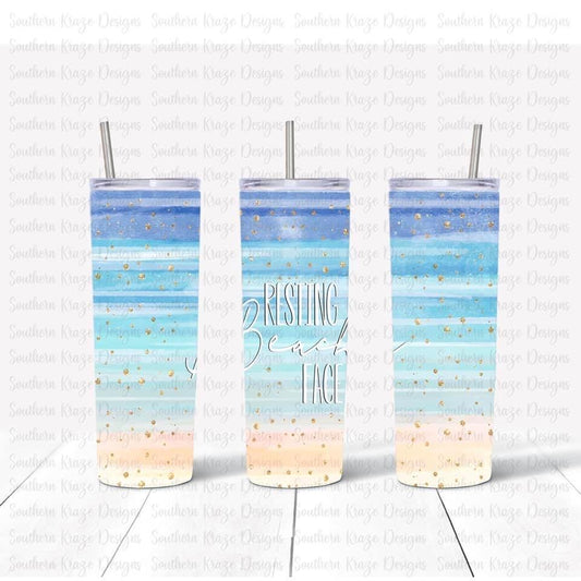 Resting Beach Face  Tumbler