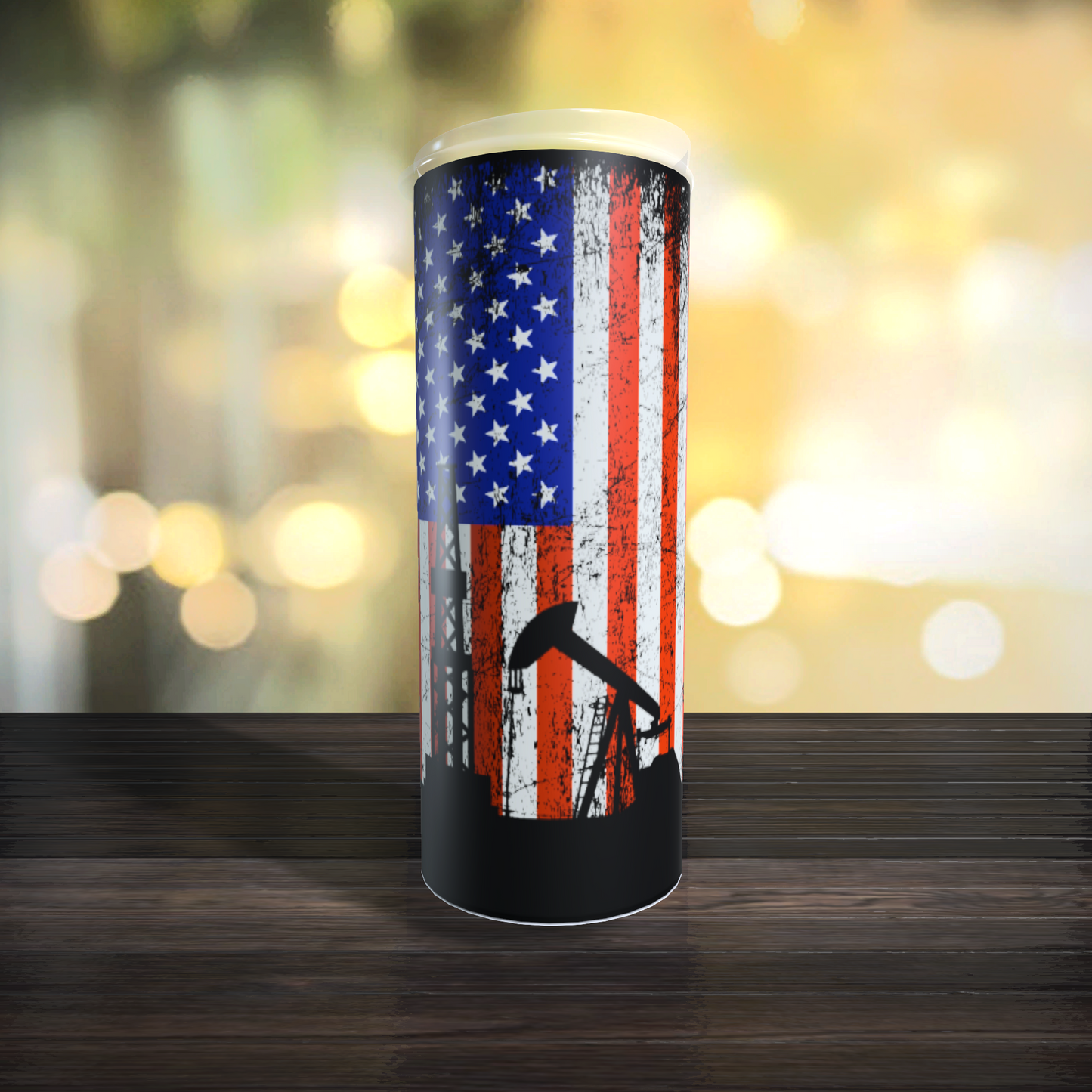 Oilfield Flag Tumbler