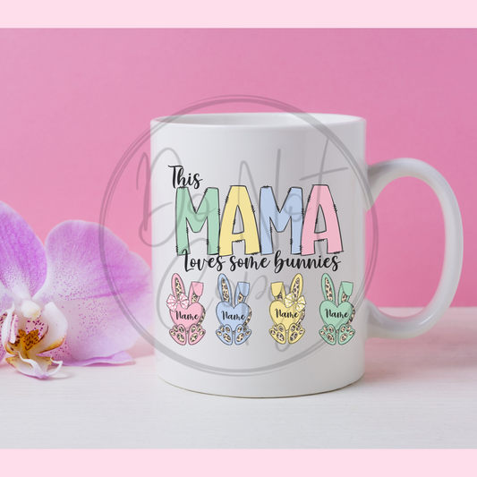 This Mama Loves Some Bunnies MUG