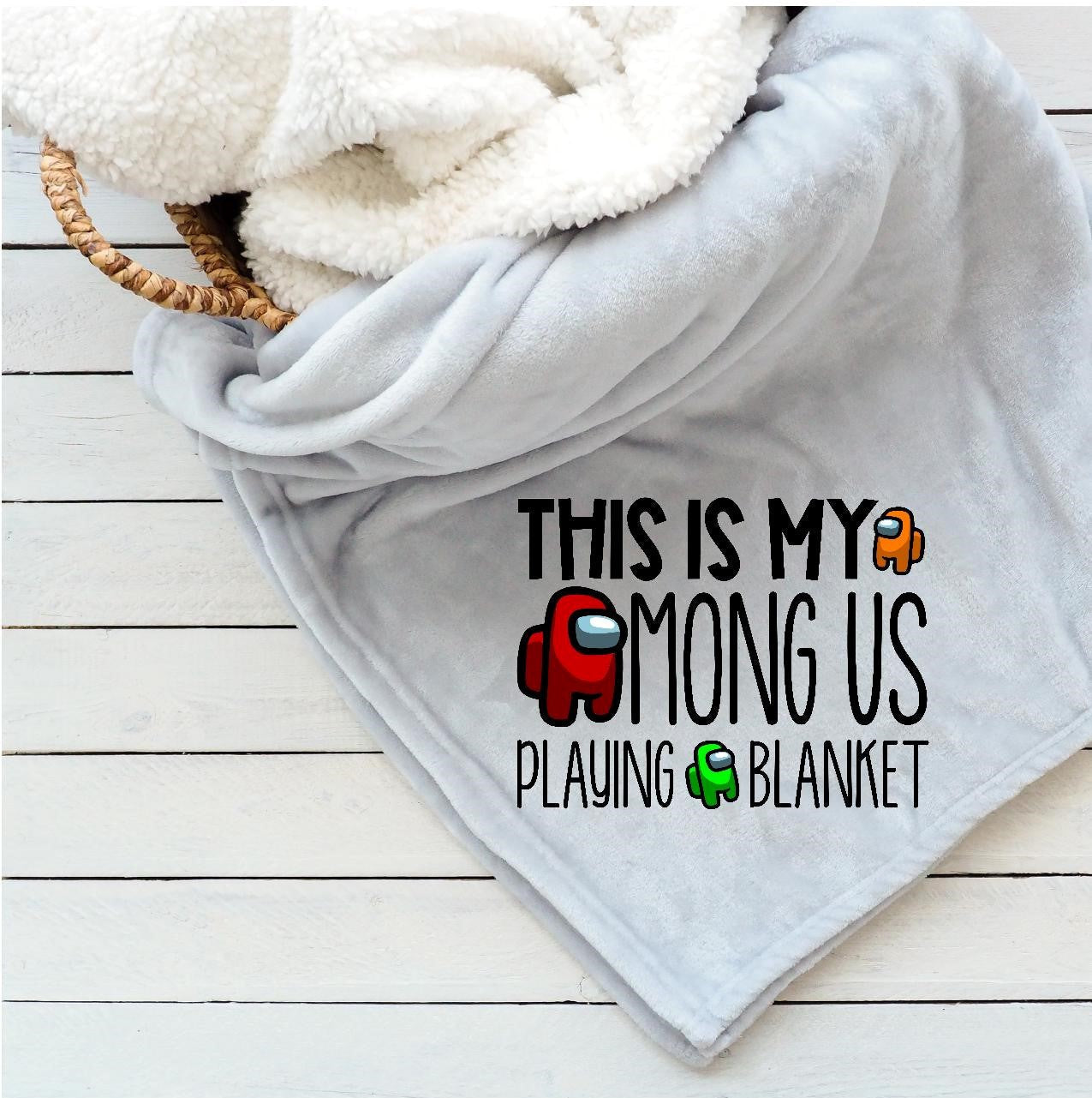 Among Us Playing Blanket |