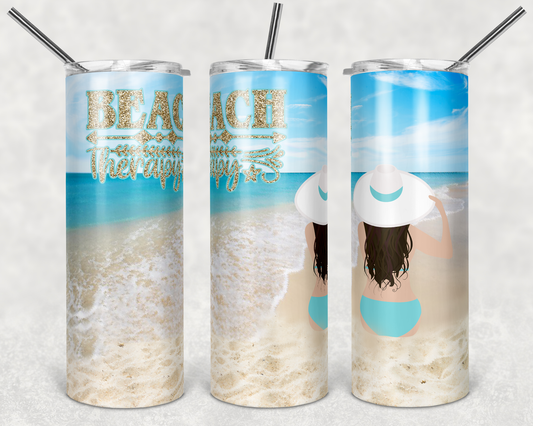 Beach Therapy Tumbler