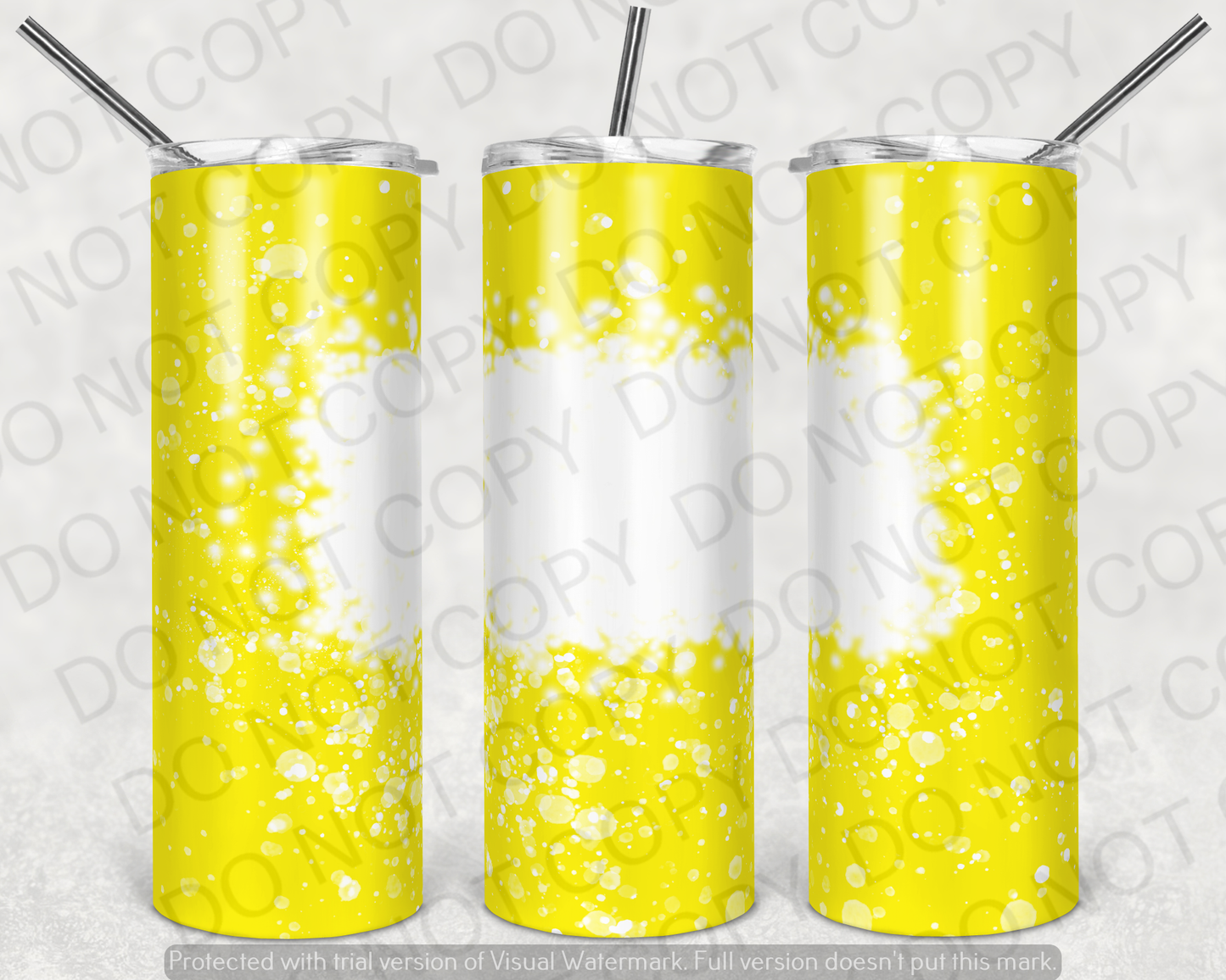 Sunshine Yellow Bleach Tumbler