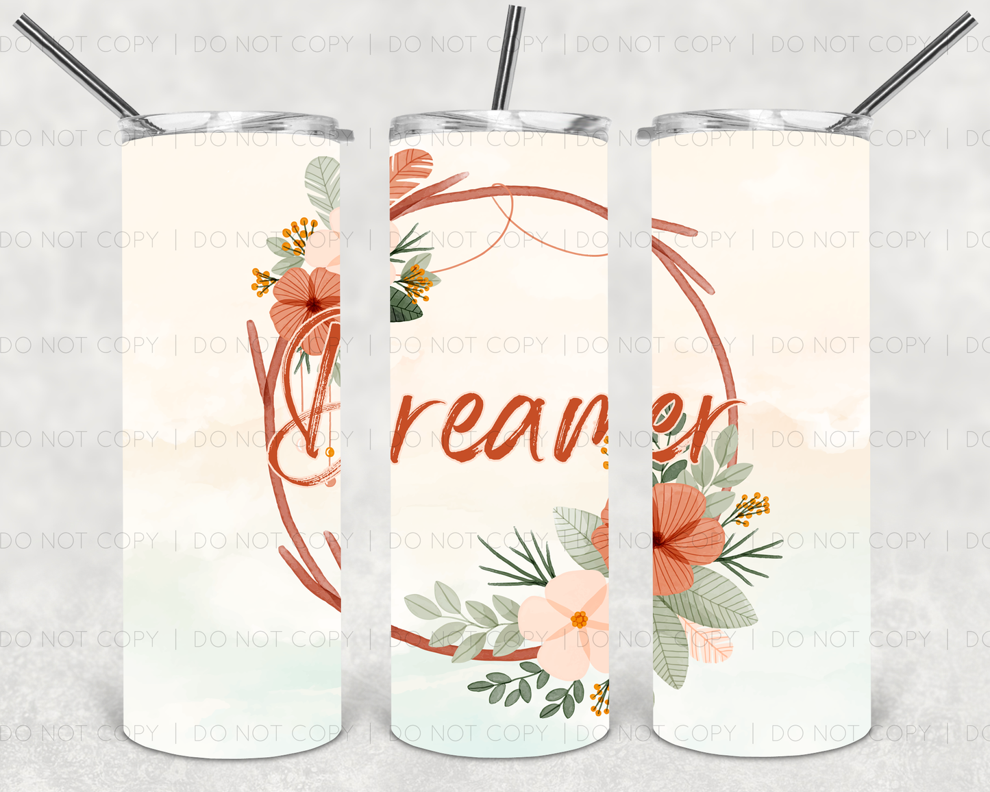 Dreamer Boho Tumbler