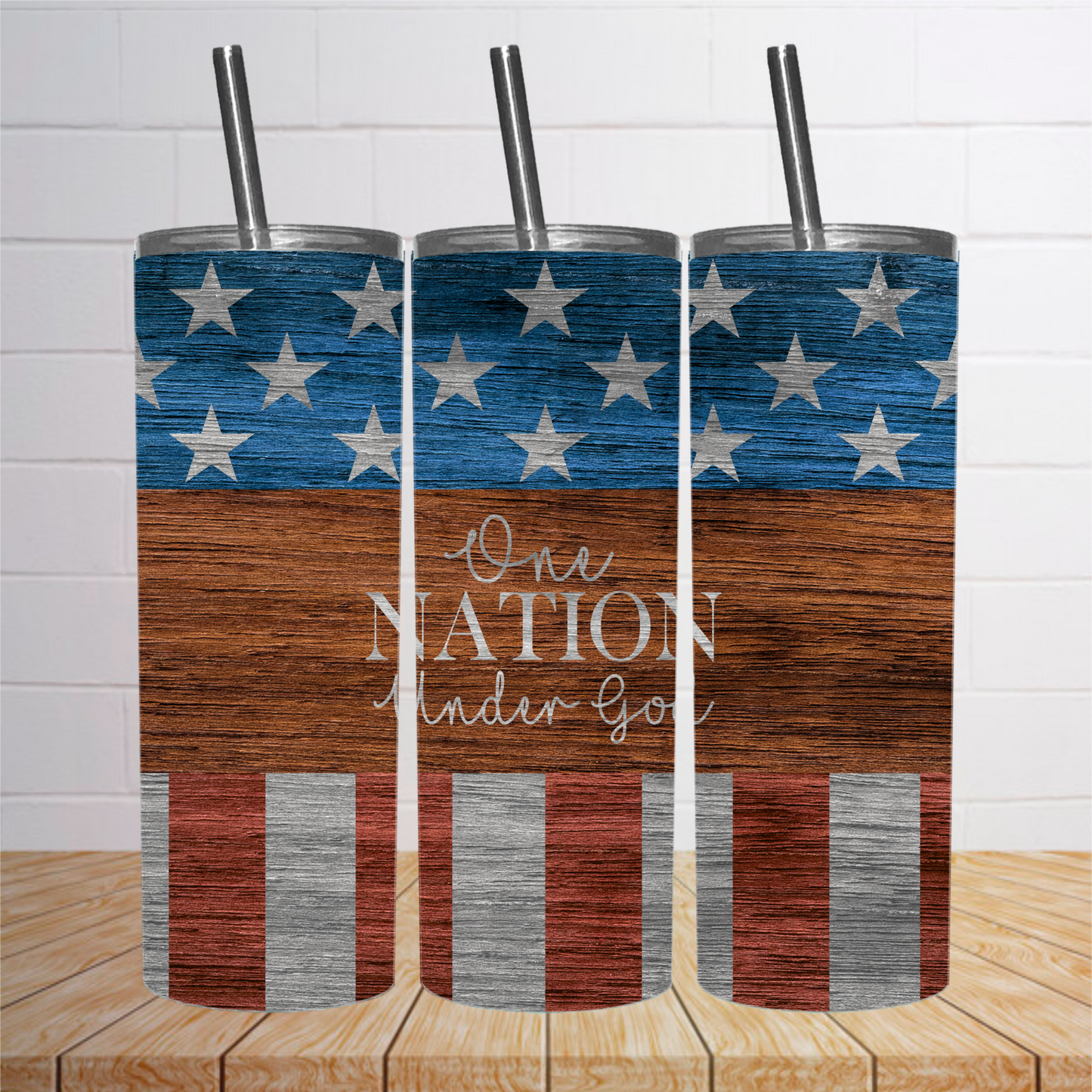 One Nation Under God Tumbler