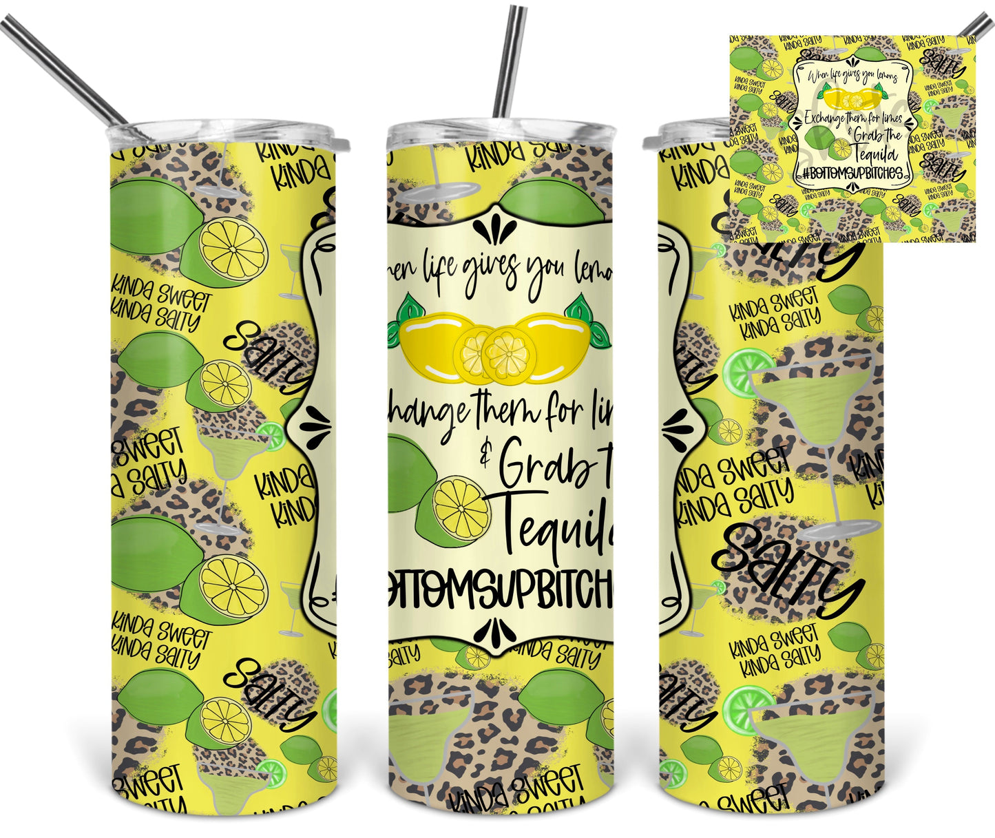 When life gives you lemons Tumbler