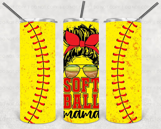 Softball Mama Tumbler