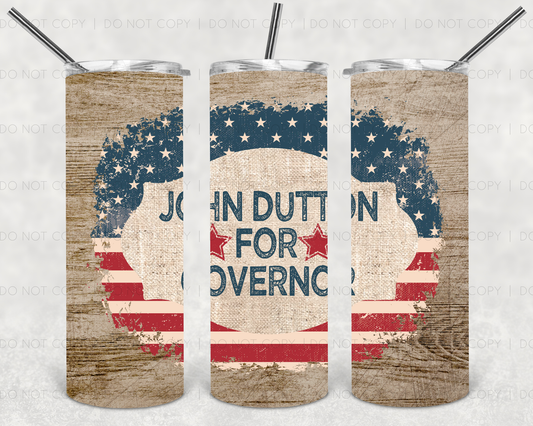 John D for Governor Tumbler