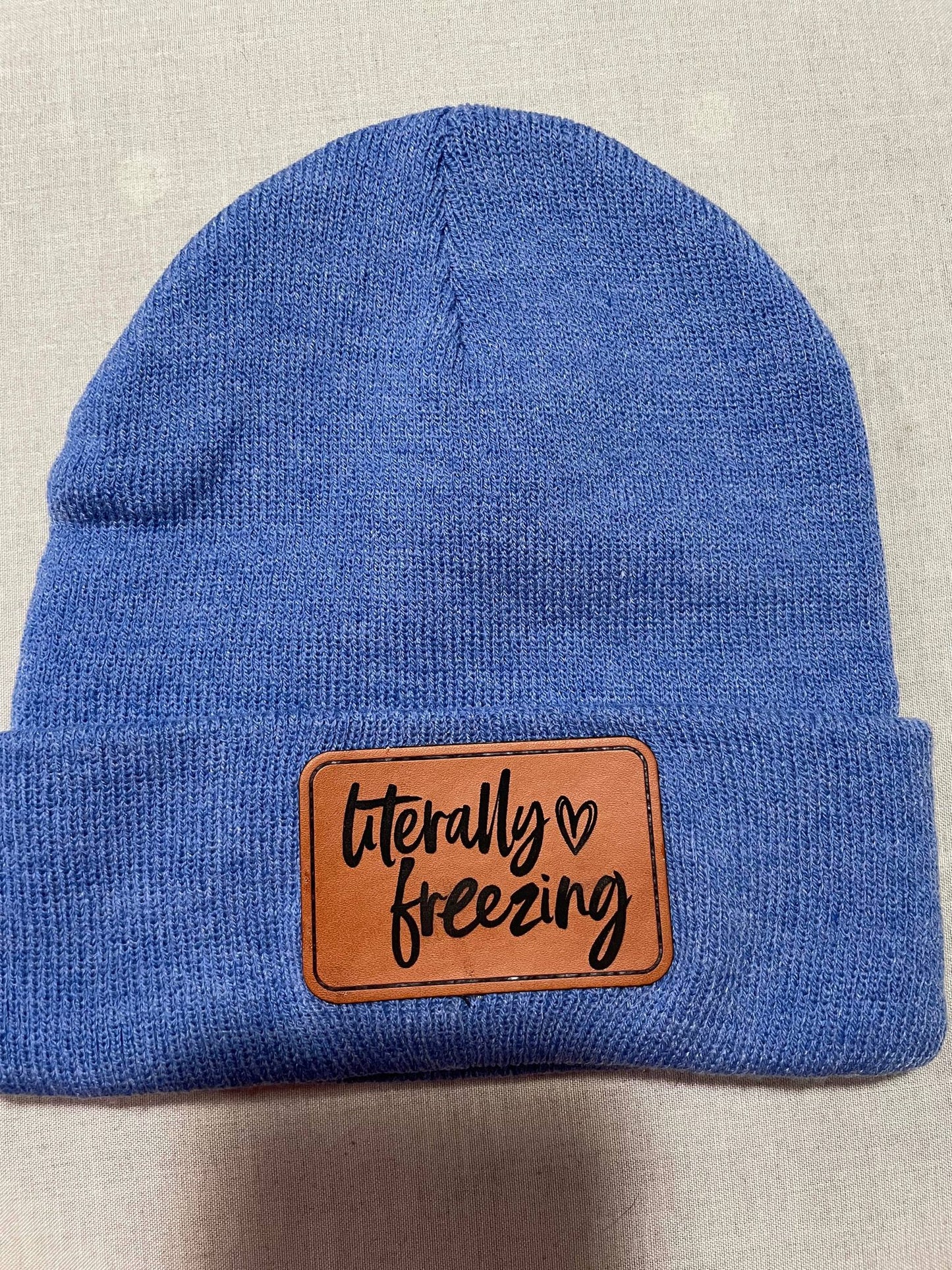 Literally Freezing Beanie - Blue