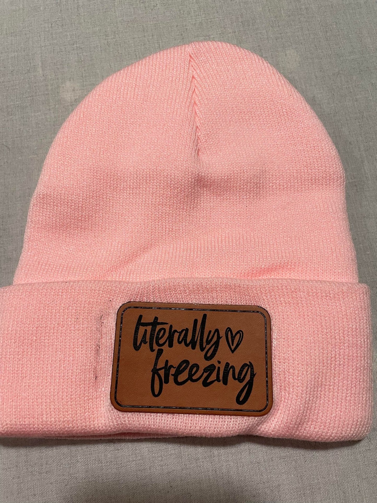 Literally Freezing Beanie - Pink