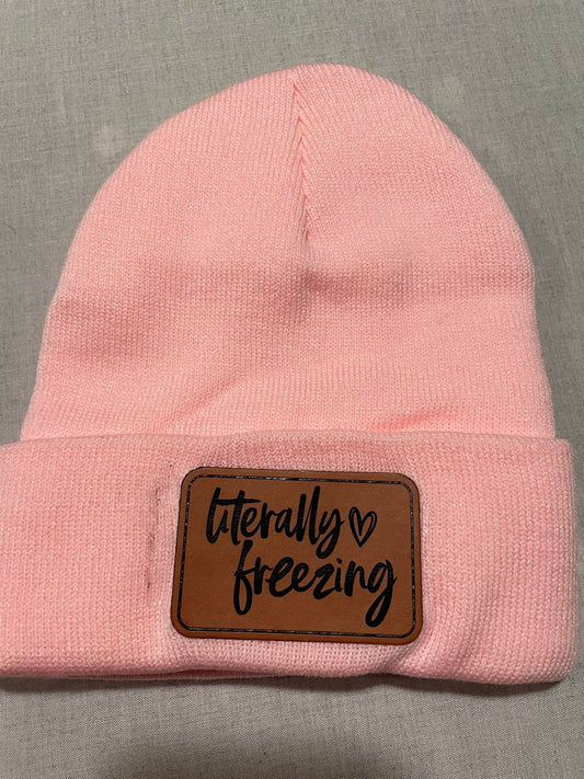 Literally Freezing Beanie - Pink