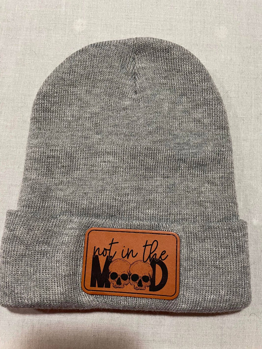 Not In The Mood Beanie- Grey