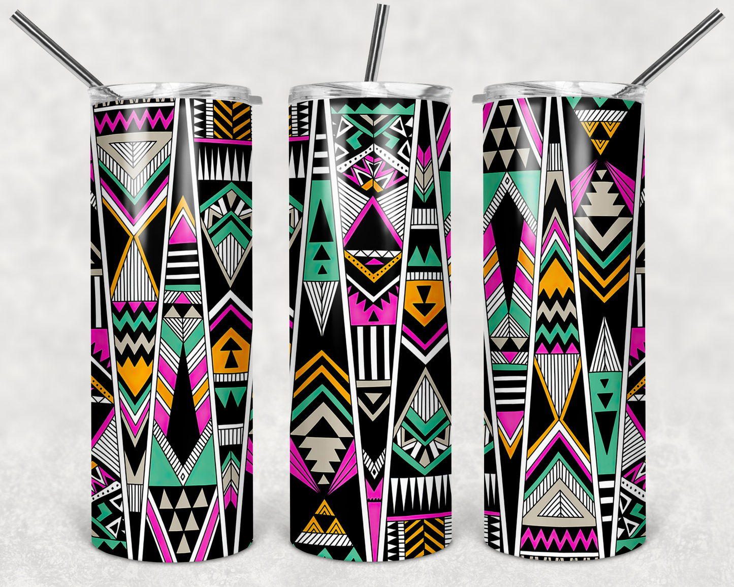 Aztec Brights Tumbler