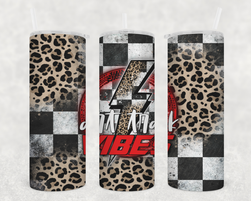 Dirt Track Vibes Tumbler