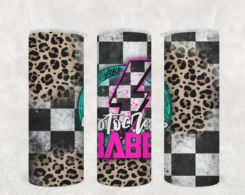 Motocross Babe Tumbler