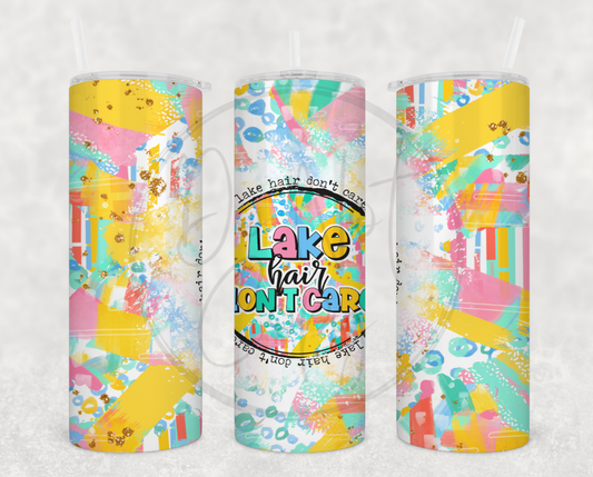 Lake Hair Don't Care Tumbler