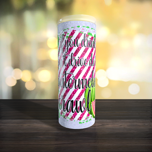 Watermelon Crawl Tumbler