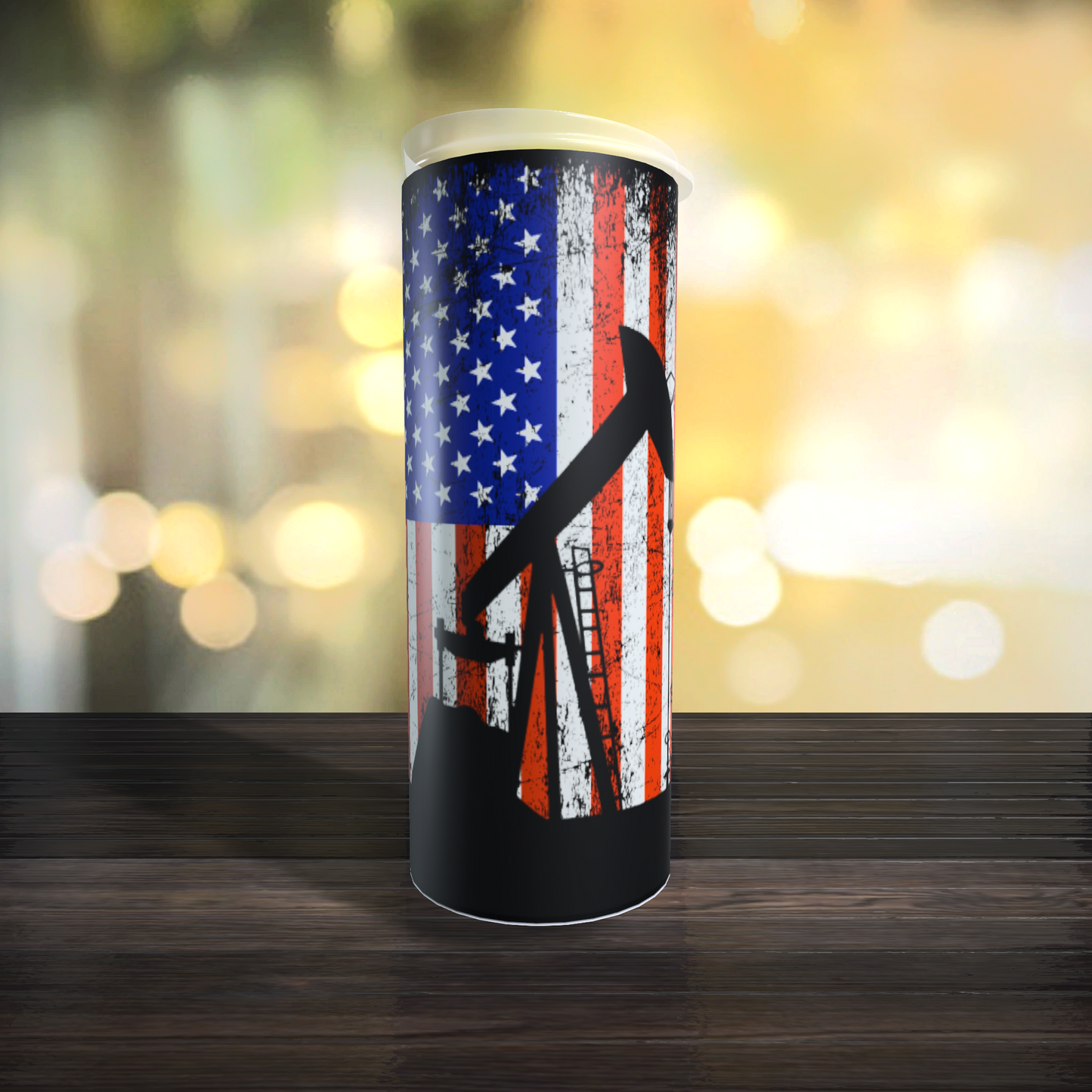 Oilfield Flag Tumbler