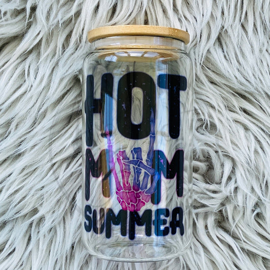 Hot Mom Summer Glass Can