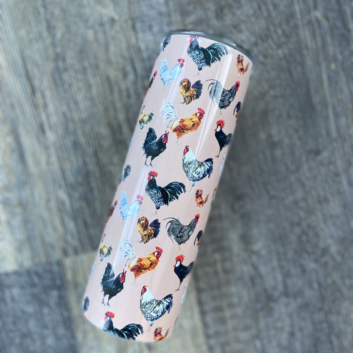 Pink Chickens Tumbler