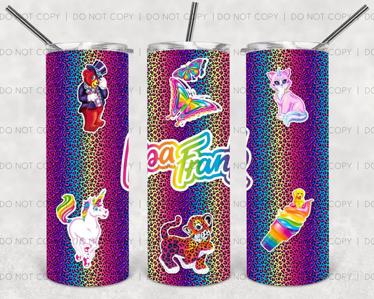 Lisa Frank  Tumbler