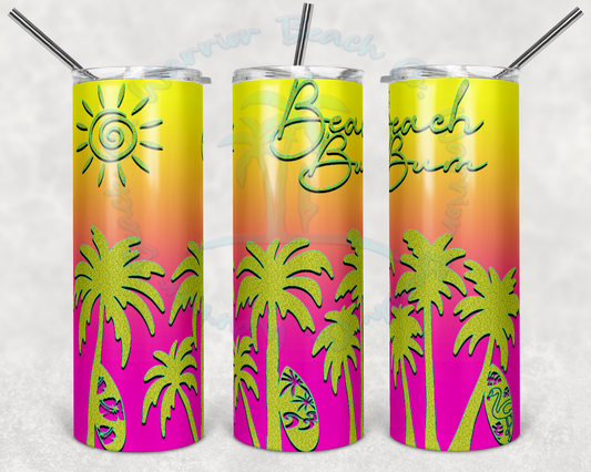 Beach bum  Tumbler