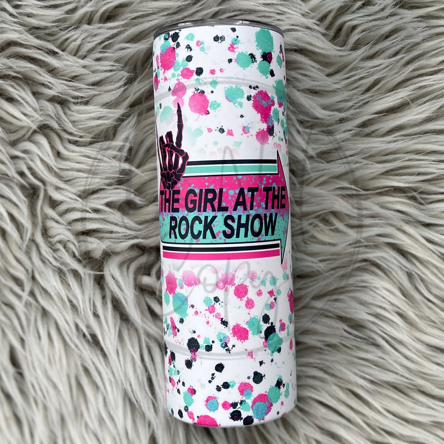 The Girl At The Rock Show (Shown on Matte) Tumbler