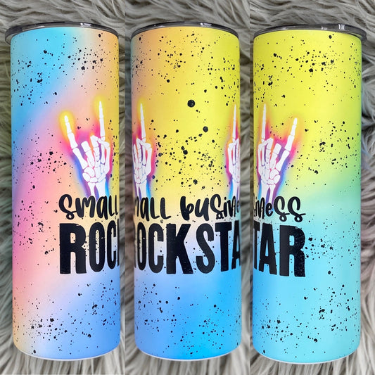 Small business rockstar Tumbler (Shown in Matte)