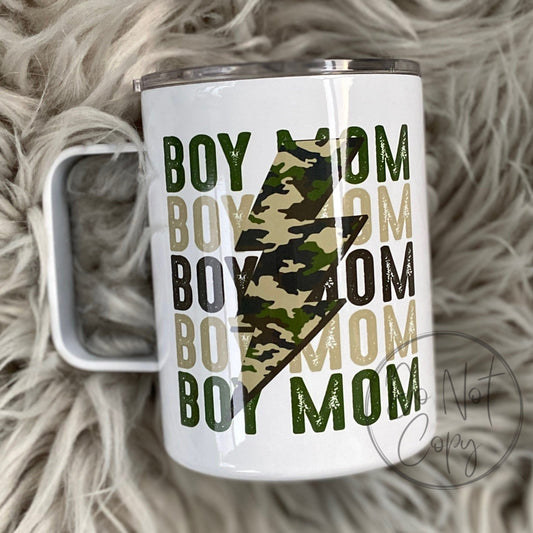 BOY MOM MUG