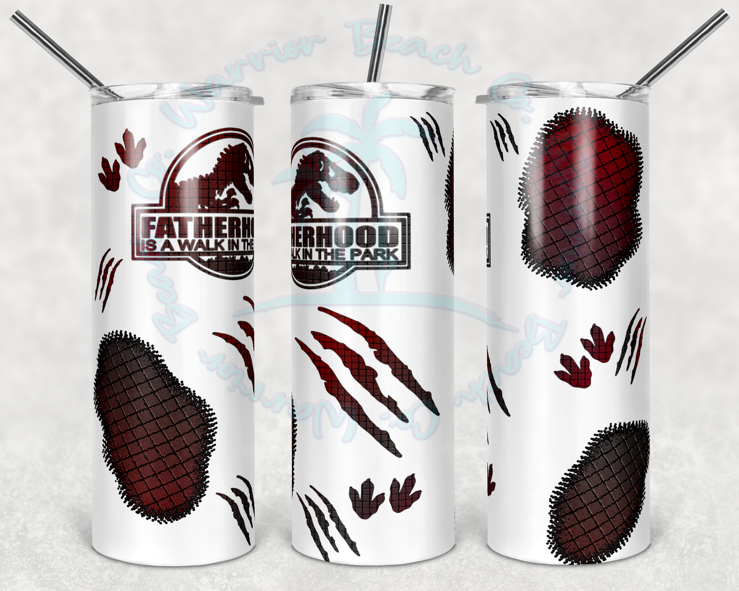 Fatherhood is a walk in the park Tumbler