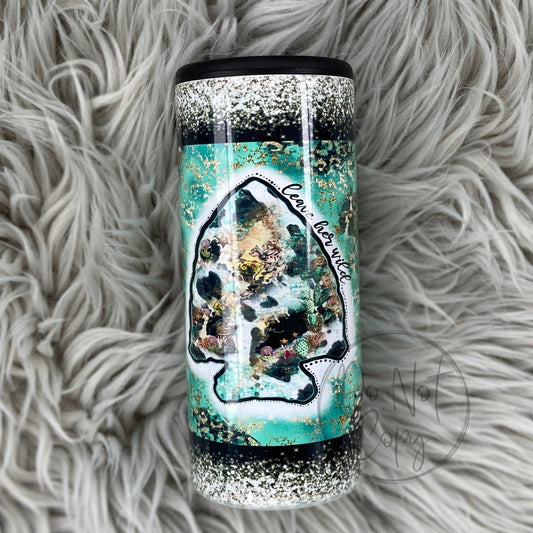 Leave her wild Can Cooler Tumbler