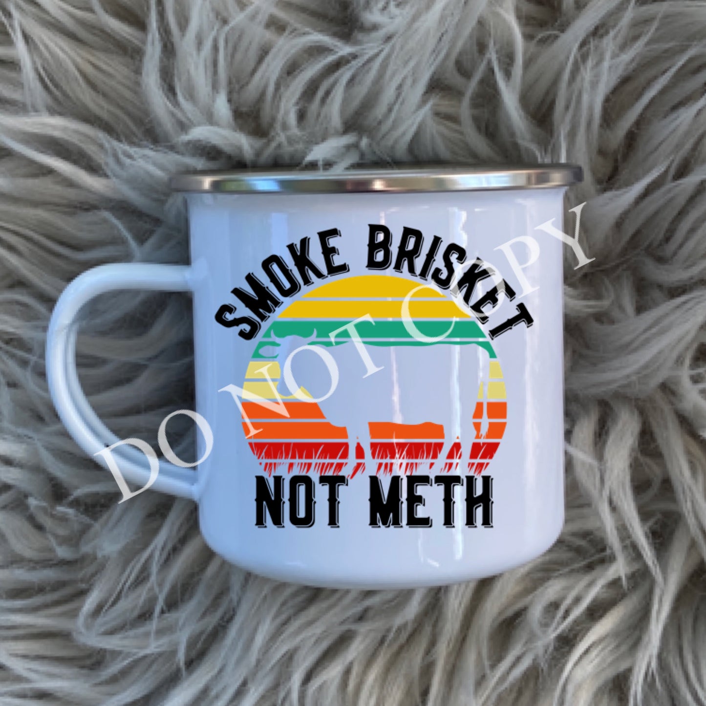 Smoke brisket not meth MUG