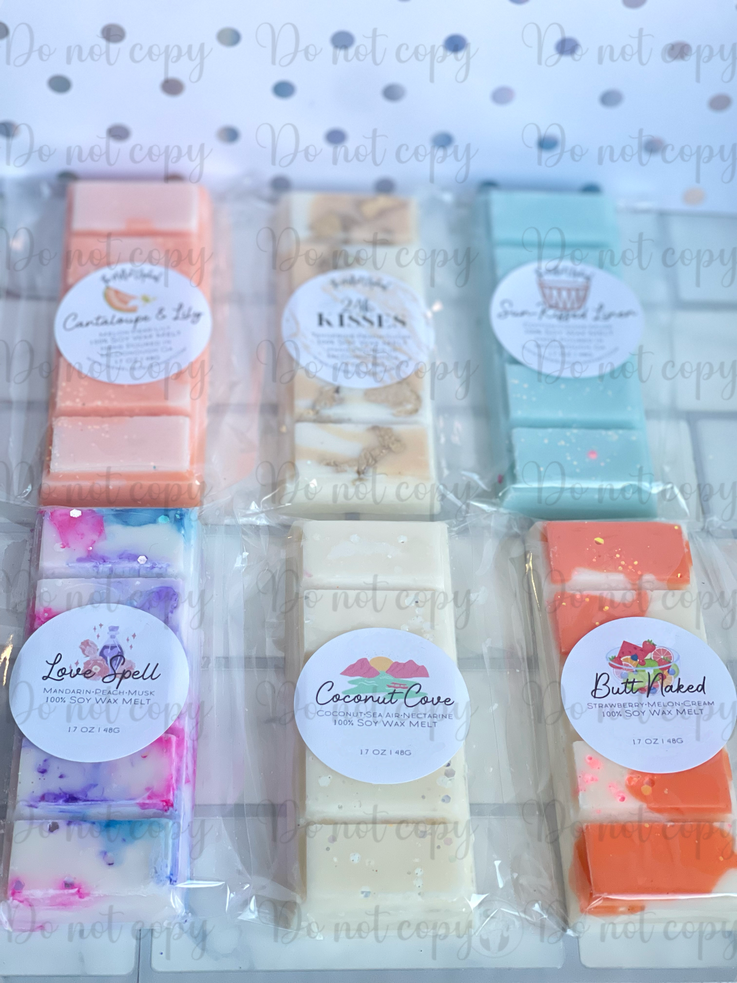 Spring Wax Melt Snap Bars (S)