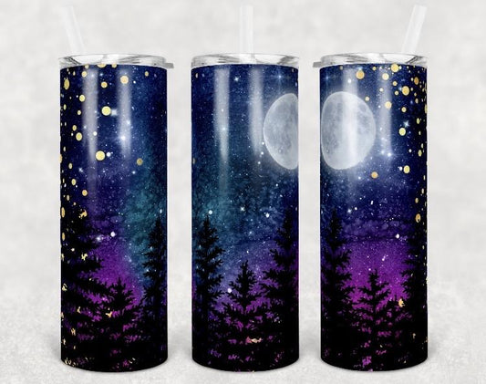 Galaxy night sky Tumbler