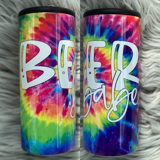 Beer Babe Can Cooler Tumbler