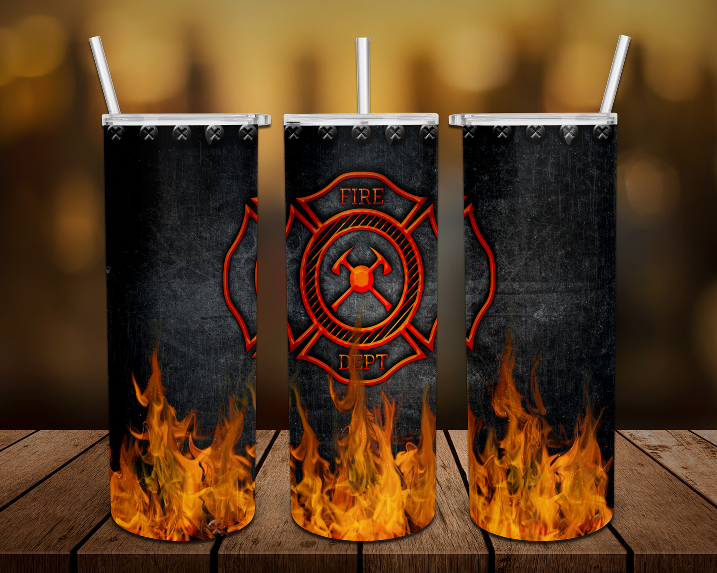 Fire Department  Tumbler