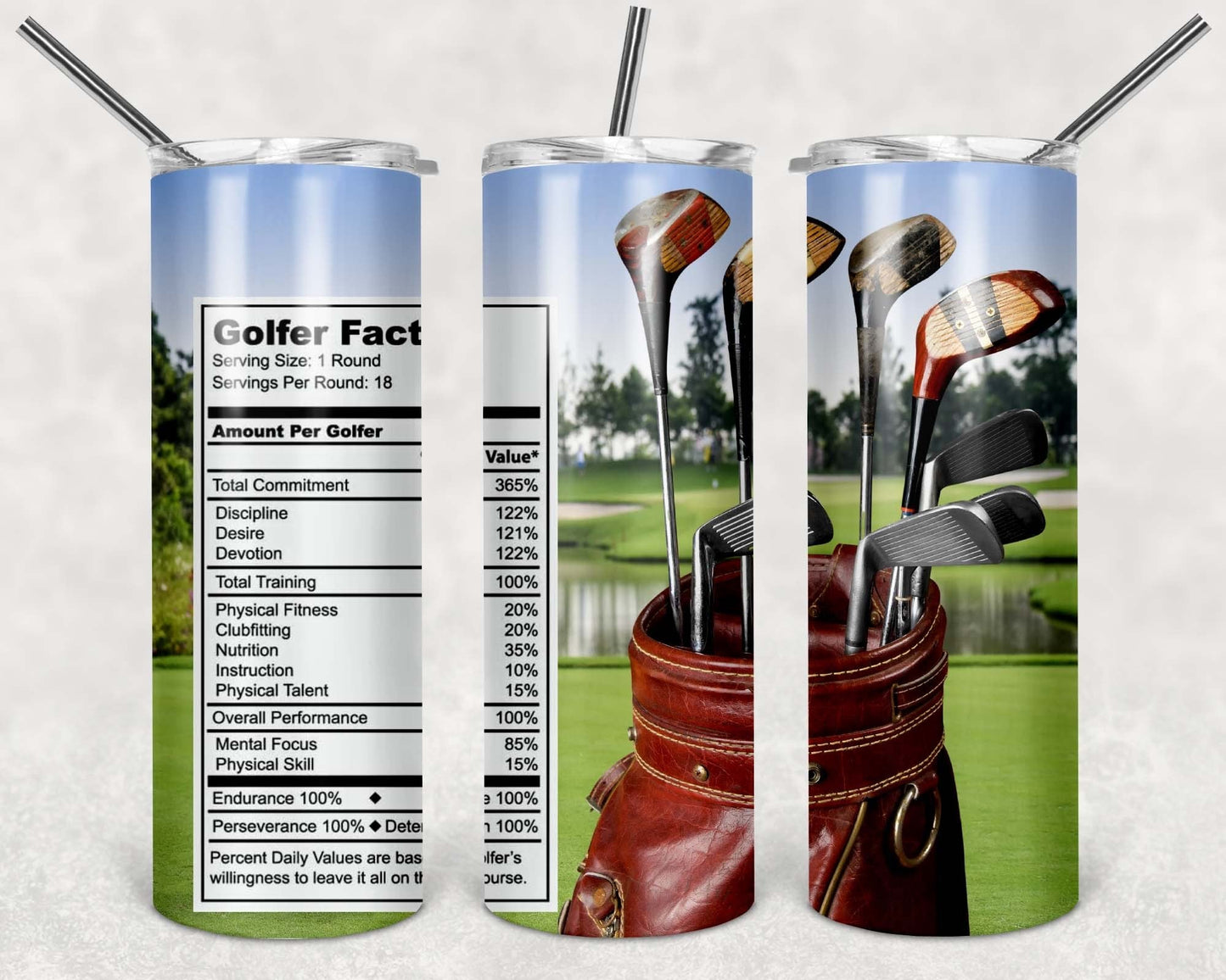 Golfer facts Tumbler