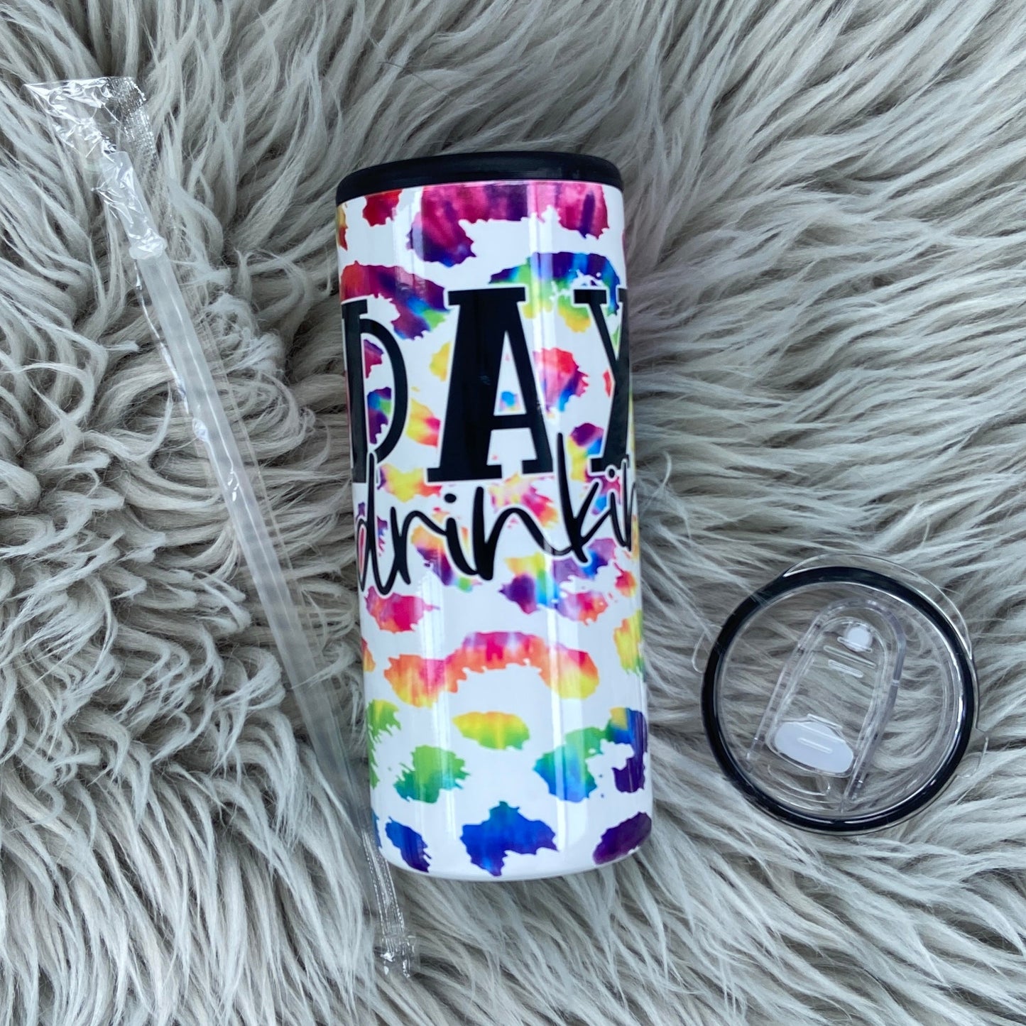 Day drinkin’ Can Cooler Tumbler