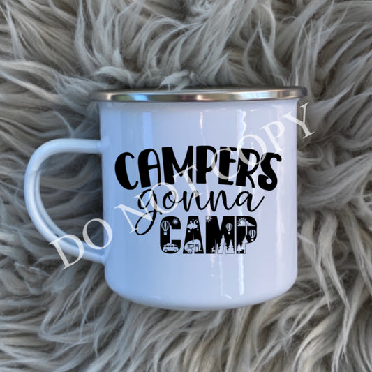 Campers gonna camp MUG