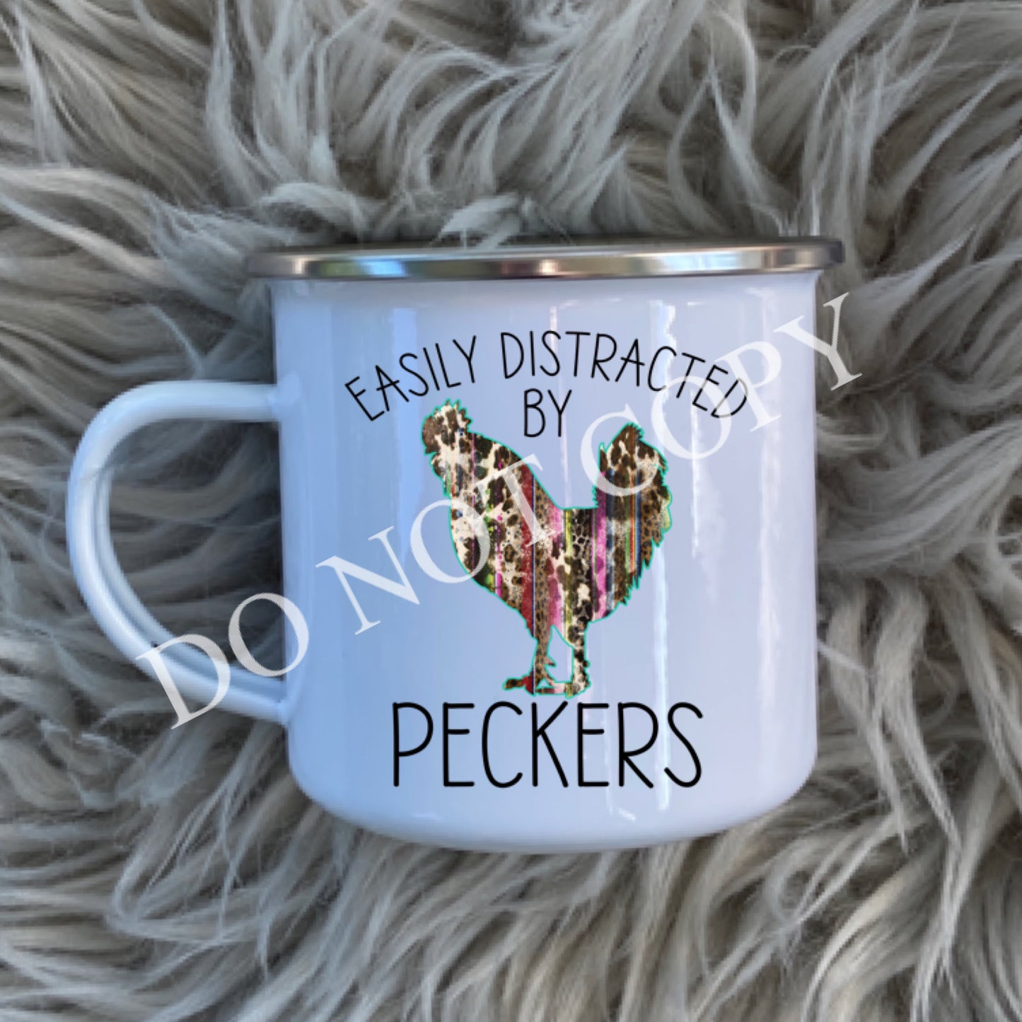 Easily Distracted by peckers MUG