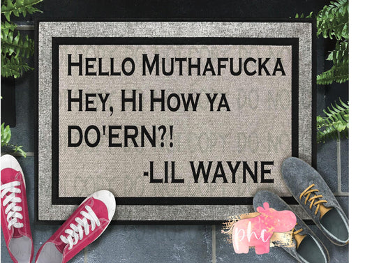 How you DO'ERN Doormat