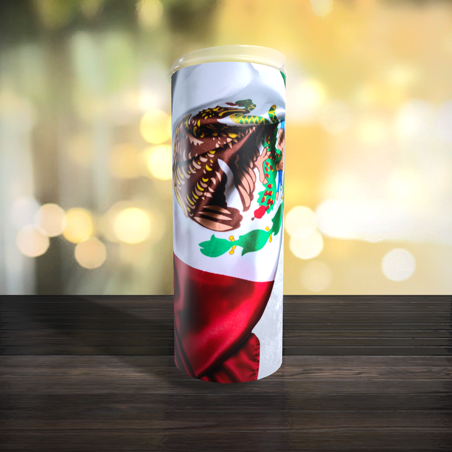 Mexican Flag Lineman Tumbler