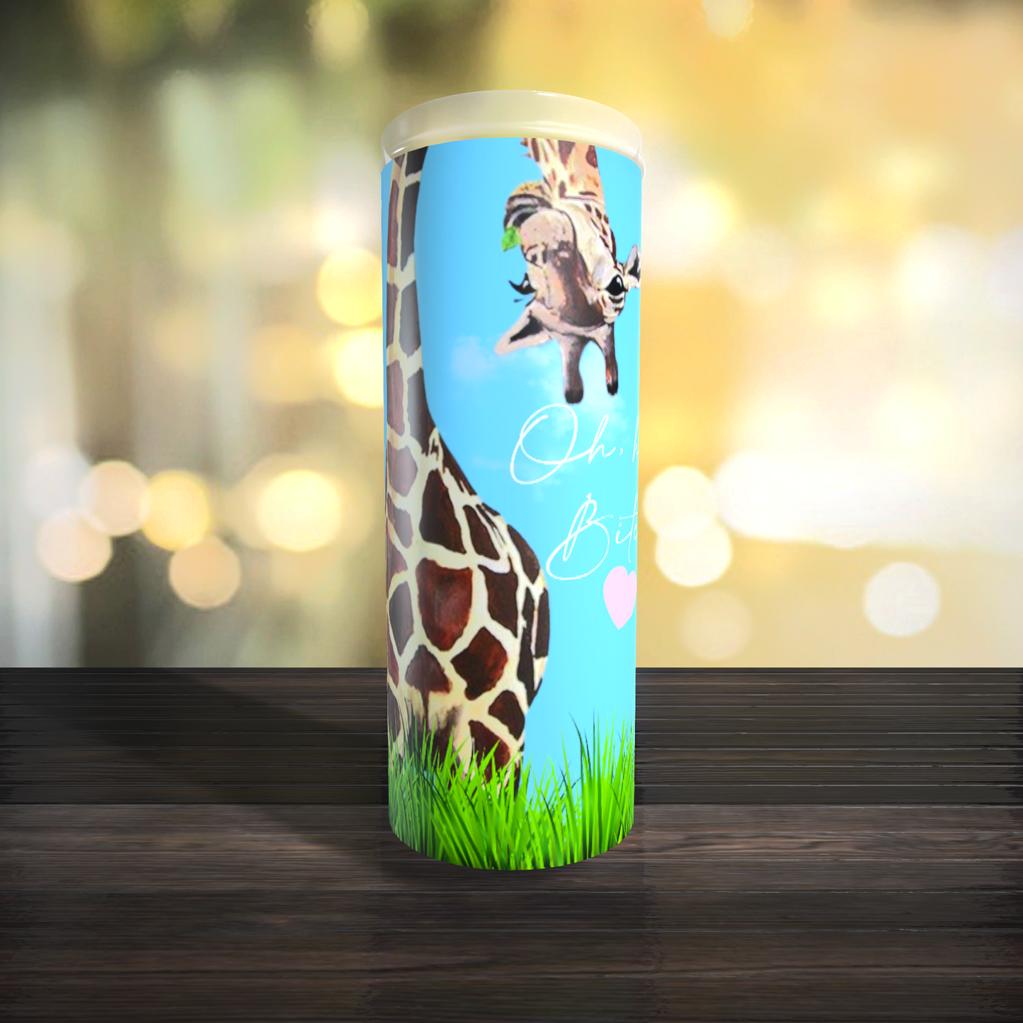 Hey Bitch Giraffe Tumbler