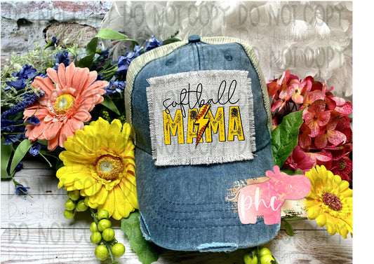 Softball Mama Cap