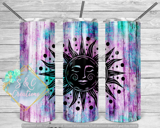 Multicolor Sun Tumbler