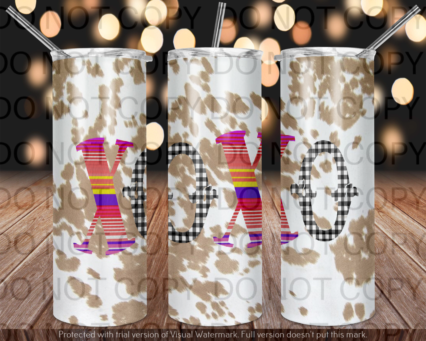 XOXO Light Cowhide Tumbler